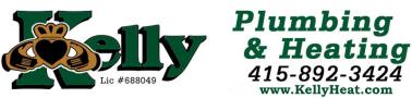 Kelly Plumbing & Heating 861 Sweetser Ave Novato, CA 94945 - Phone: (415) 892-3424