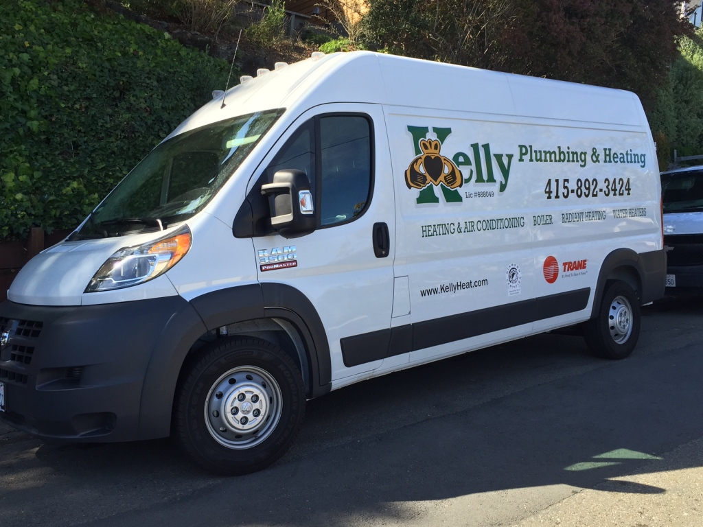 Furnace Air Conditioner repair service Novato Marin County Kelly Plumbing Heating