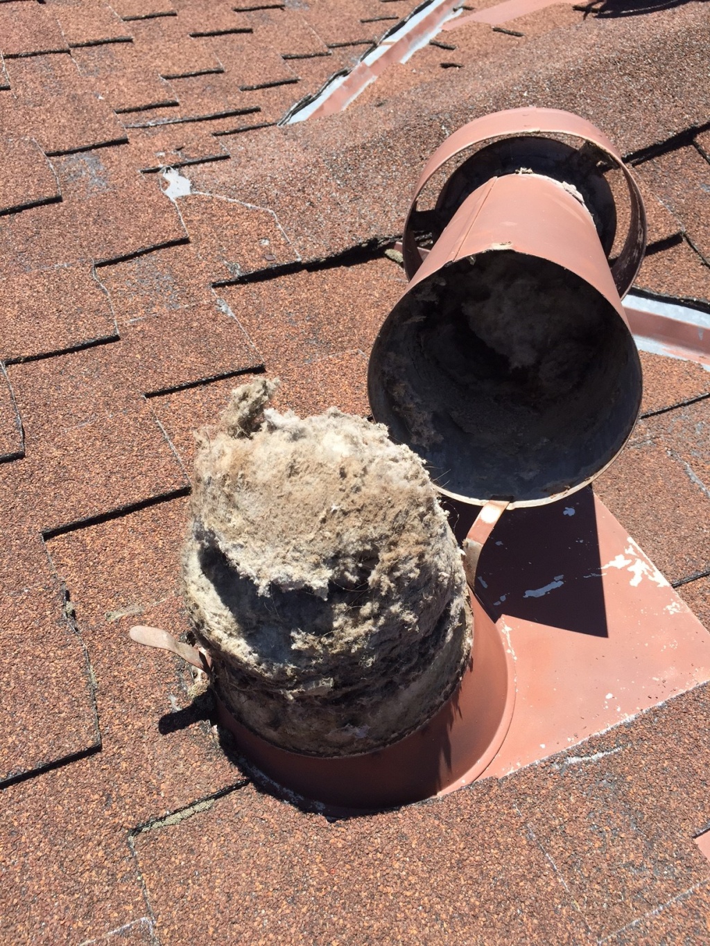 Plugged Dryer Vent